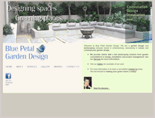 Tablet Screenshot of bluepetal.co.za